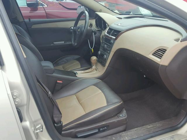 1G1ZE5E07CF269394 - 2012 CHEVROLET MALIBU LTZ 米色 照片 5