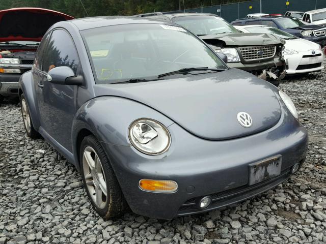 3VWCD31C34M404017 - 2004 VOLKSWAGEN NEW BEETLE GRAY photo 1