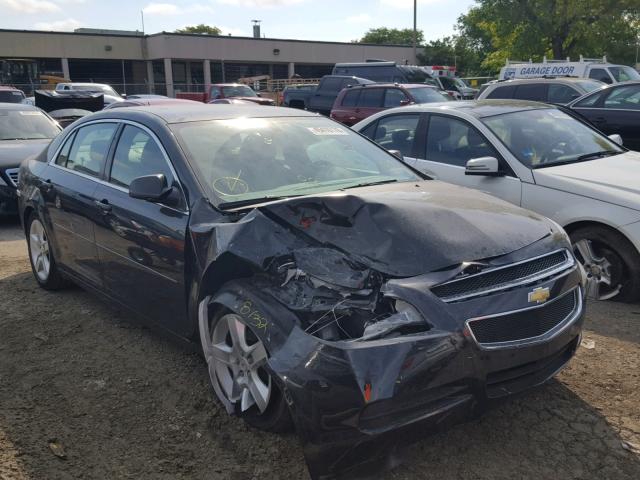 1G1ZB5EB9A4135375 - 2010 CHEVROLET MALIBU LS შავი ფოტო 1