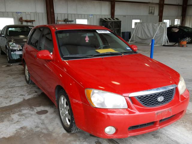 KNAFE161465319086 - 2006 KIA SPECTRA5 RED photo 1