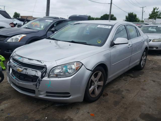 1G1ZC5EU4CF364827 - 2012 CHEVROLET MALIBU 1LT 银色 照片 2