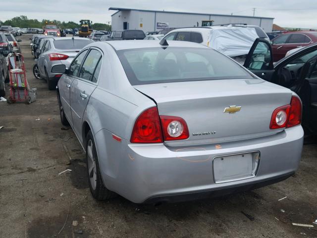 1G1ZC5EU4CF364827 - 2012 CHEVROLET MALIBU 1LT 银色 照片 3