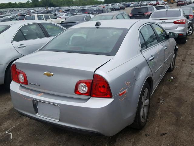 1G1ZC5EU4CF364827 - 2012 CHEVROLET MALIBU 1LT 银色 照片 4