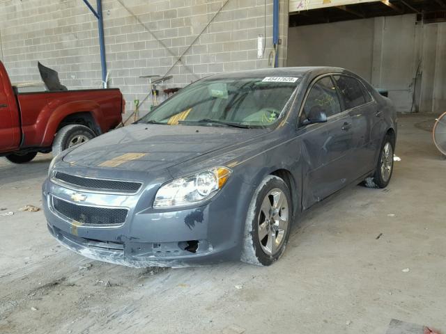 1G1ZG57B494186342 - 2009 CHEVROLET MALIBU LS ნაცრისფერი ფოტო 2