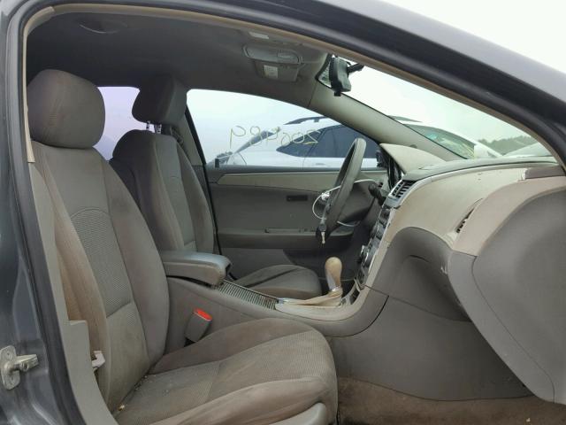 1G1ZG57B494186342 - 2009 CHEVROLET MALIBU LS ნაცრისფერი ფოტო 5
