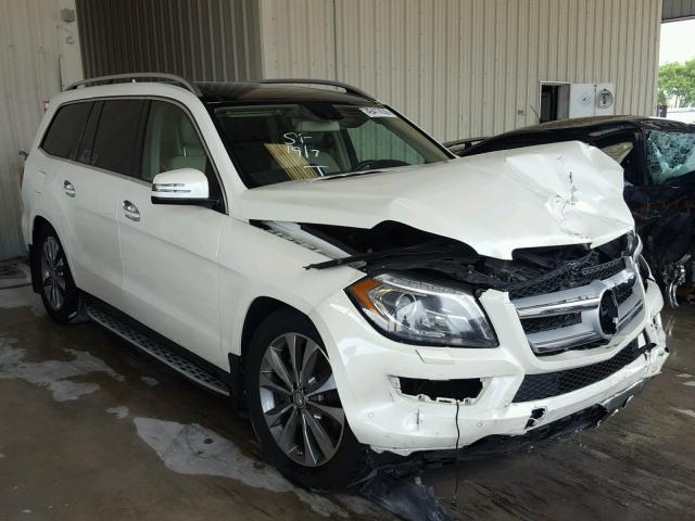 4JGDF2EE4EA354018 - 2014 MERCEDES-BENZ GL 350 BLU WHITE photo 1