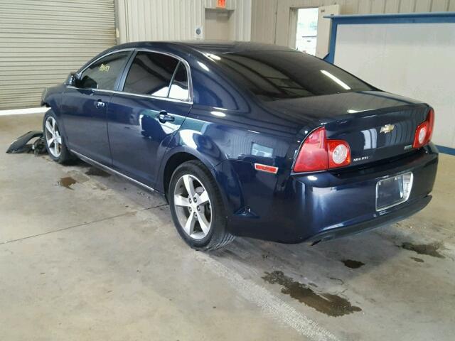 1G1ZC5EU8BF393276 - 2011 CHEVROLET MALIBU 1LT BLUE photo 3