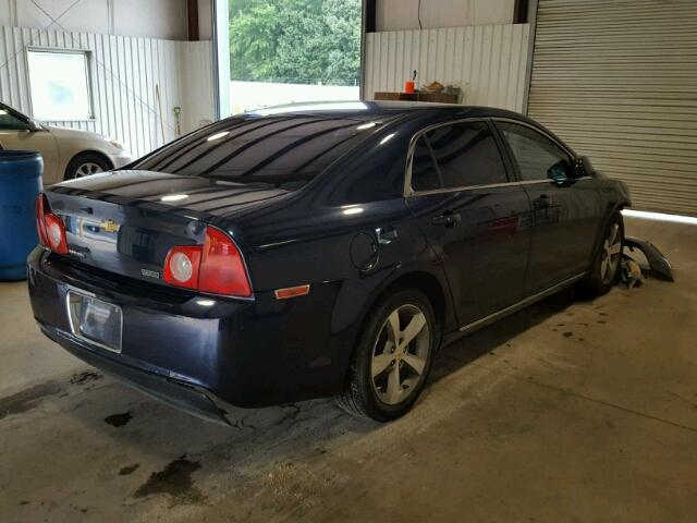 1G1ZC5EU8BF393276 - 2011 CHEVROLET MALIBU 1LT BLUE photo 4