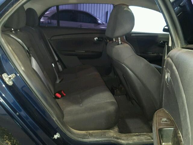 1G1ZC5EU8BF393276 - 2011 CHEVROLET MALIBU 1LT BLUE photo 6