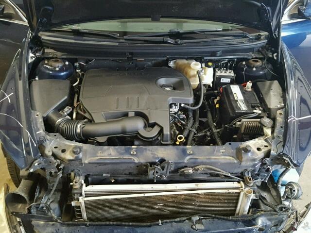 1G1ZC5EU8BF393276 - 2011 CHEVROLET MALIBU 1LT BLUE photo 7