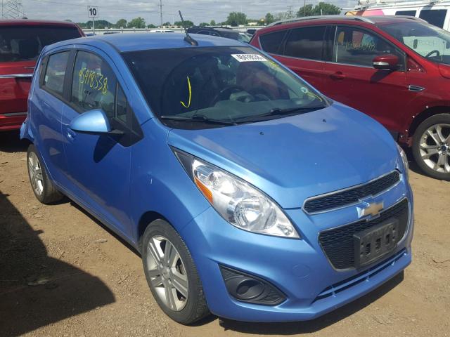 KL8CD6S92DC571115 - 2013 CHEVROLET SPARK 1LT BLUE photo 1