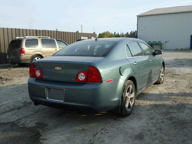 1G1ZJ57B29F244938 - 2009 CHEVROLET MALIBU 2LT GREEN photo 4