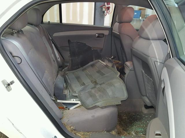 1G1ZG57B584299246 - 2008 CHEVROLET MALIBU LS Ağ foto 6