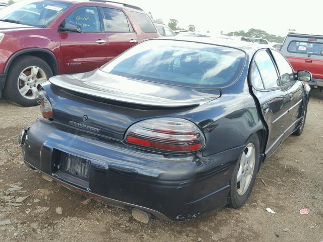 1G2WP52K4WF247212 - 1998 PONTIAC GRAND PRIX BLACK photo 4