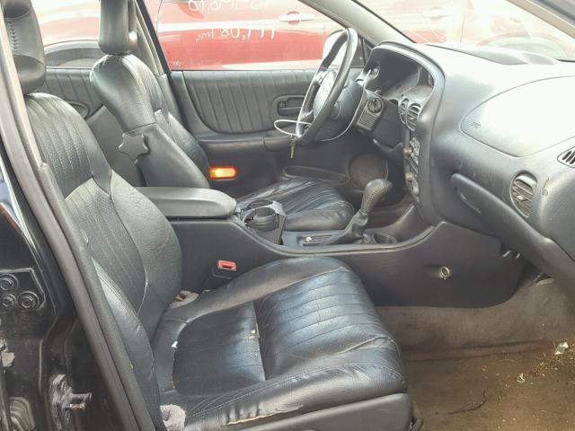 1G2WP52K4WF247212 - 1998 PONTIAC GRAND PRIX BLACK photo 5