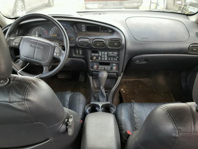 1G2WP52K4WF247212 - 1998 PONTIAC GRAND PRIX BLACK photo 9