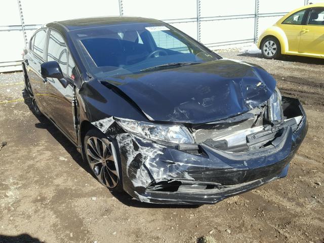 2HGFB6E53DH703994 - 2013 HONDA CIVIC SI BLACK photo 1