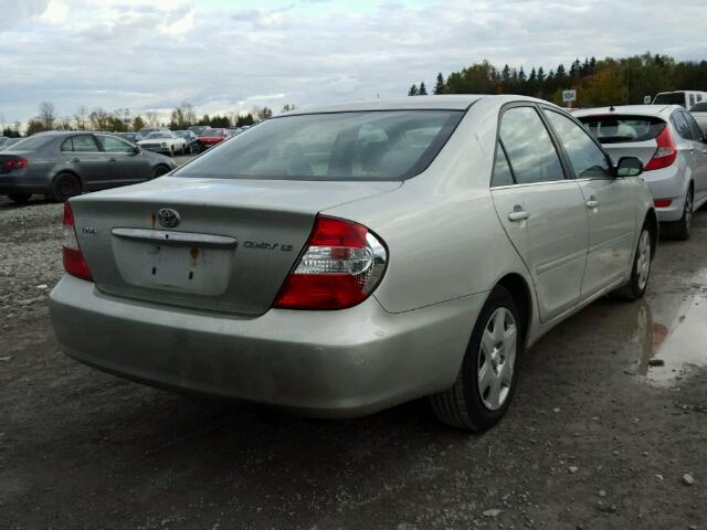 JTDBE32K830142529 - 2003 TOYOTA CAMRY LE ვერცხლისფერი ფოტო 4