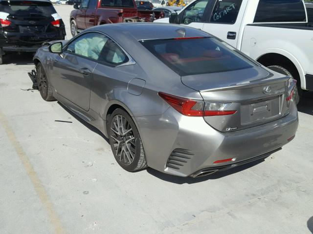 JTHHE5BC1F5002164 - 2015 LEXUS RC 350 GRAY photo 3