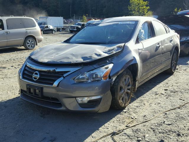 1N4AL3AP8FC495456 - 2015 NISSAN ALTIMA 2.5 GRAY photo 2