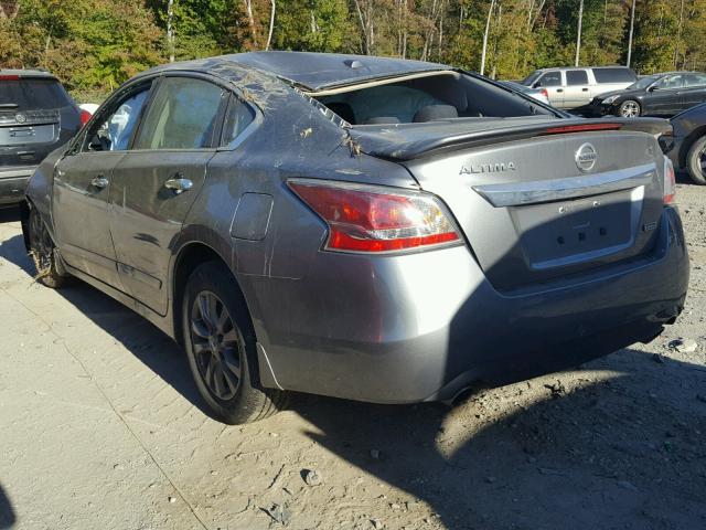 1N4AL3AP8FC495456 - 2015 NISSAN ALTIMA 2.5 GRAY photo 3