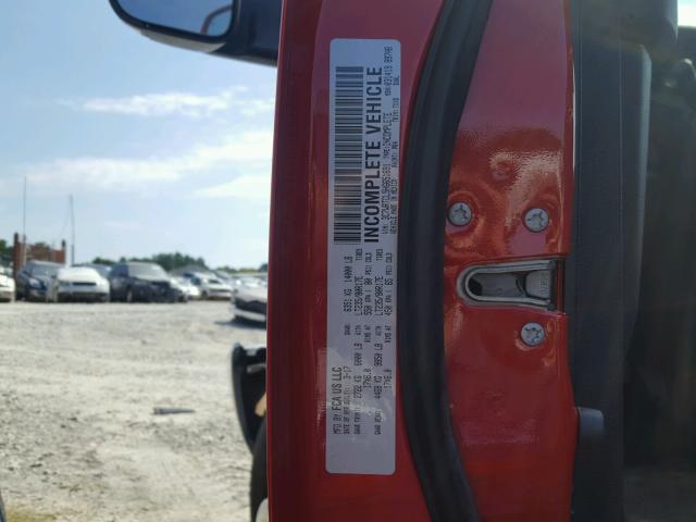 3C7WRTCL5HG651691 - 2017 RAM 3500 RED photo 10