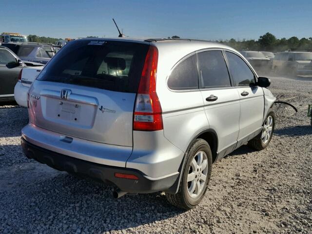 3CZRE38549G704358 - 2009 HONDA CR-V EX SILVER photo 4