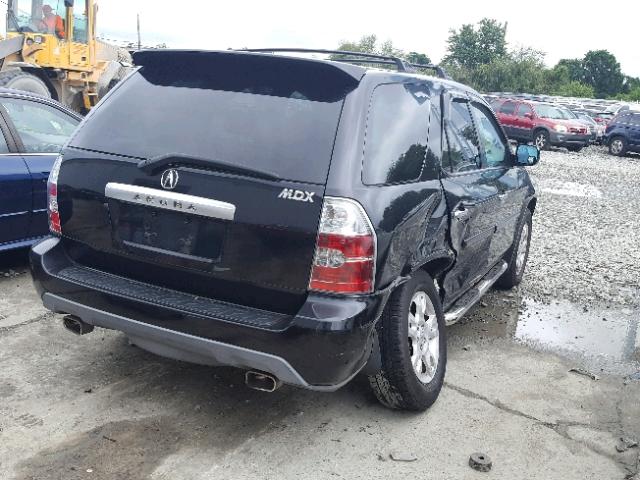 2HNYD18695H537663 - 2005 ACURA MDX TOURIN BLACK photo 4