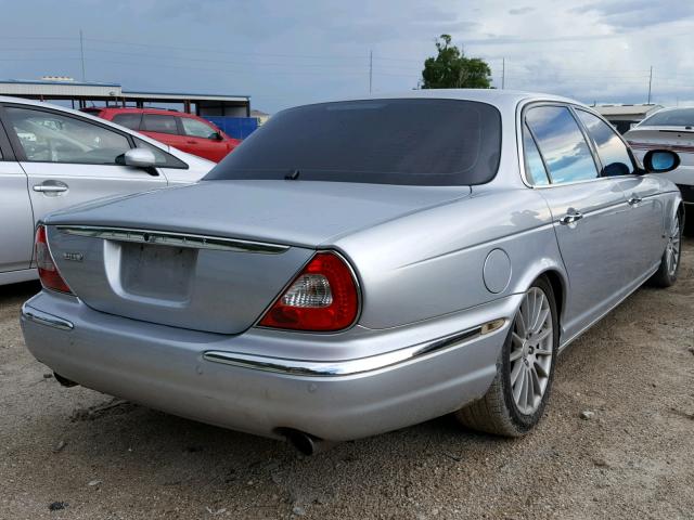 SAJWA79B06SH09372 - 2006 JAGUAR XJ8 L SILVER photo 4