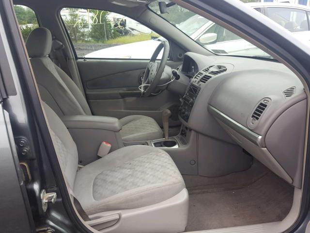 1G1ZT52815F107327 - 2005 CHEVROLET MALIBU LS Boz foto 5