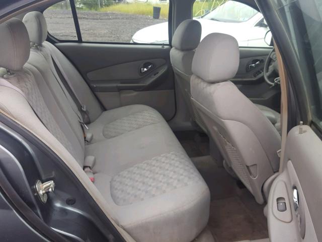 1G1ZT52815F107327 - 2005 CHEVROLET MALIBU LS Boz foto 6