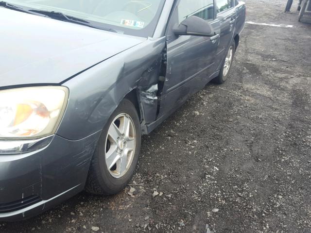 1G1ZT52815F107327 - 2005 CHEVROLET MALIBU LS Boz foto 9