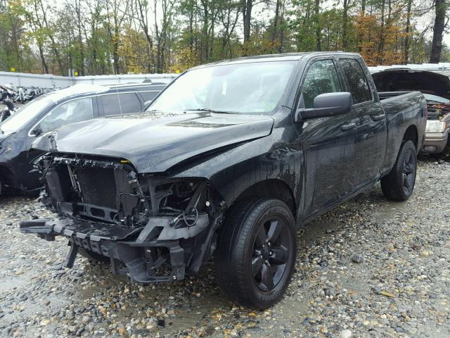 1C6RR7FT0ES443419 - 2014 RAM RAM TRUCK BLACK photo 2