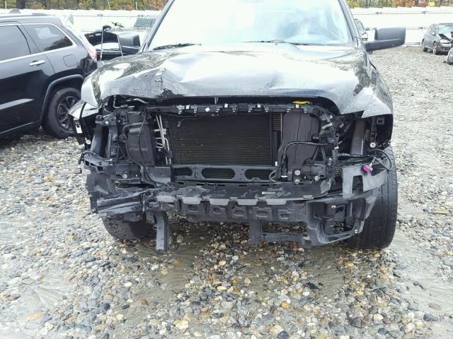 1C6RR7FT0ES443419 - 2014 RAM RAM TRUCK BLACK photo 9