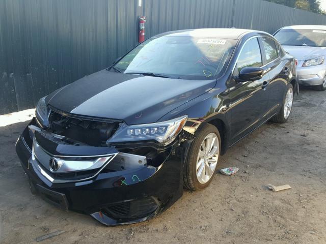 19UDE2F33GA006123 - 2016 ACURA ILX BASE BLACK photo 2