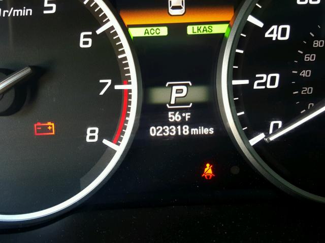 19UDE2F33GA006123 - 2016 ACURA ILX BASE BLACK photo 8