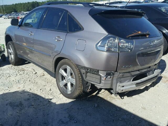 JTJGA31U650059153 - 2005 LEXUS RX 330 SILVER photo 3