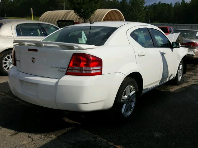 1B3CC5FB6AN221313 - 2010 DODGE AVENGER R/ WHITE photo 4