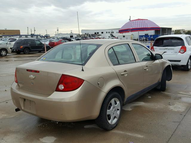 1G1AK55F067728774 - 2006 CHEVROLET COBALT GOLD photo 4