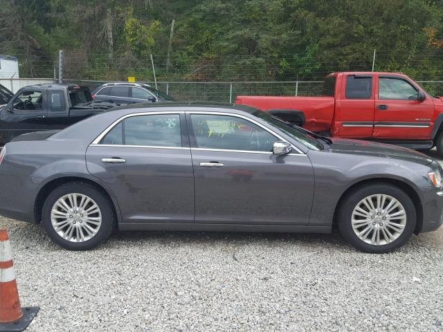 2C3CCAKG7EH158007 - 2014 CHRYSLER 300C GRAY photo 9