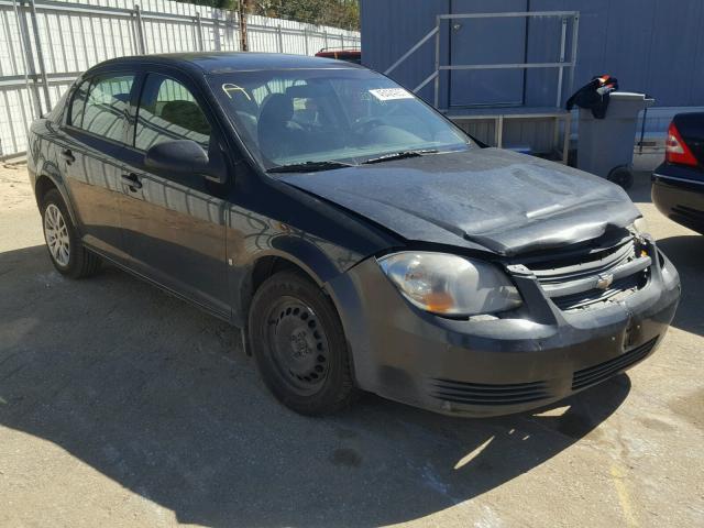 1G1AT58H697159198 - 2009 CHEVROLET COBALT LT BLACK photo 1