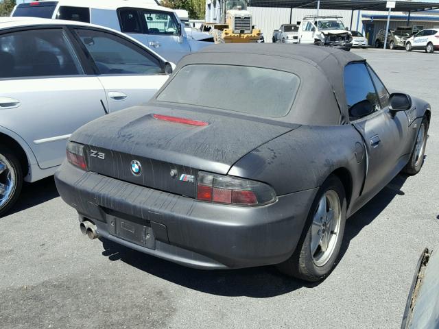 4USCH7325VLB78274 - 1997 BMW Z3 1.9 BLACK photo 4