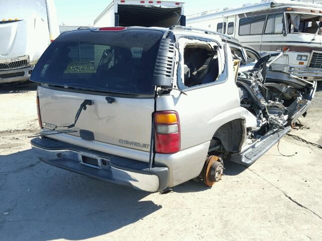 1GNEK13T93J109252 - 2003 CHEVROLET TAHOE K150 TAN photo 4