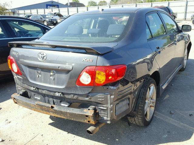 2T1BE40E69C027638 - 2009 TOYOTA COROLLA XR 灰色 照片 4