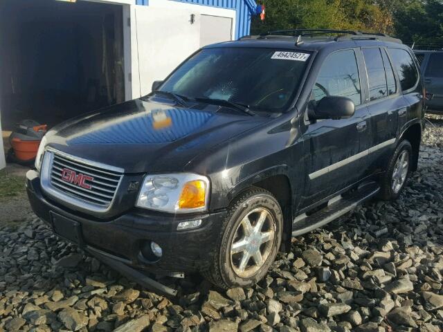 1GKDT13S672257498 - 2007 GMC ENVOY BLACK photo 2