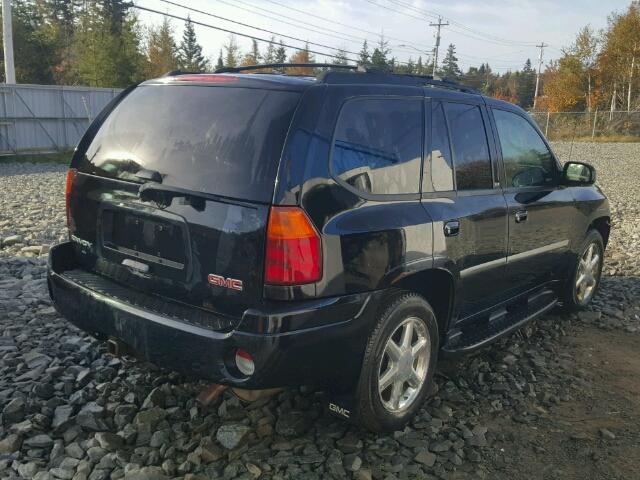 1GKDT13S672257498 - 2007 GMC ENVOY BLACK photo 4