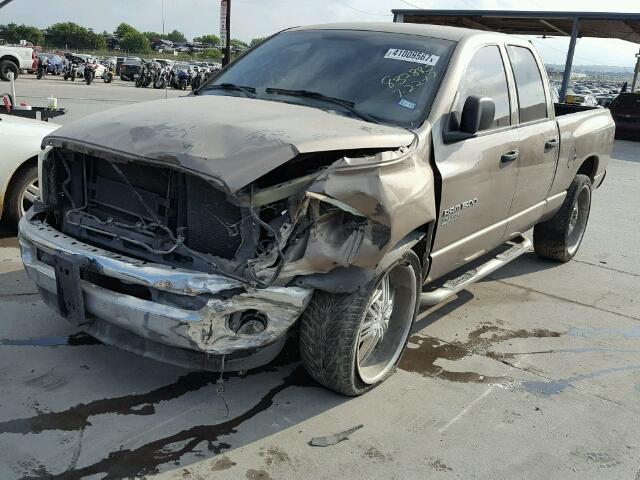 1D7HA18N06S580343 - 2006 DODGE RAM 1500 S BROWN photo 2