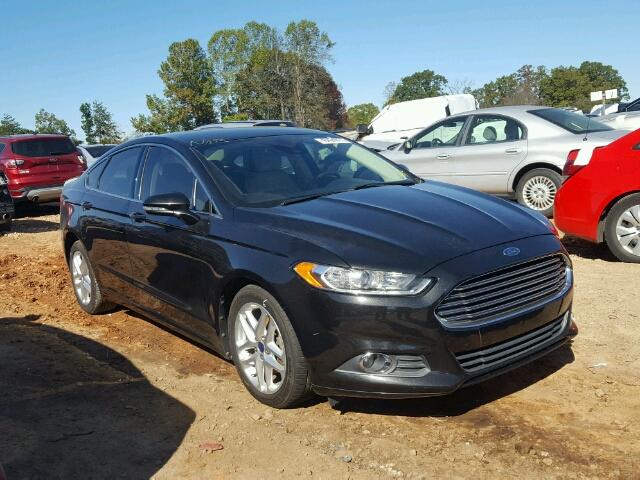 3FA6P0HRXDR236515 - 2013 FORD FUSION SE BLACK photo 1