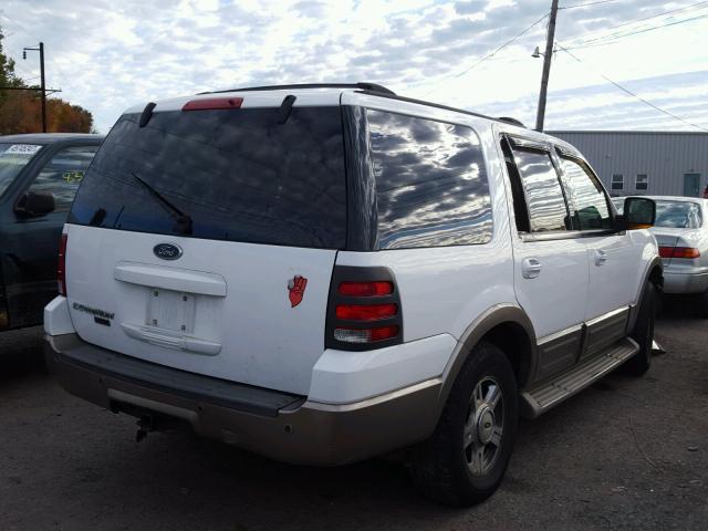 1FMFU18L33LB67972 - 2003 FORD EXPEDITION WHITE photo 4