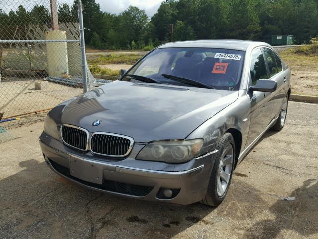 WBAHL835X7DT08552 - 2007 BMW ALPINA B7 GRAY photo 2